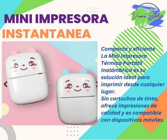 Mini Impresora Instantanea Funny Print